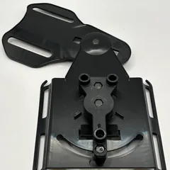 Drop R.O.E.t8 parts: thigh backplate with swivel arm and universal 3-hole plate